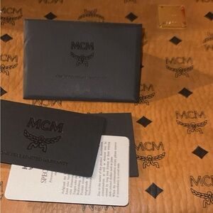 Large MCM Clutch Bag